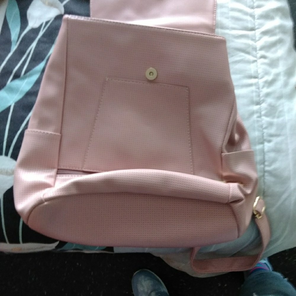Pink back pack